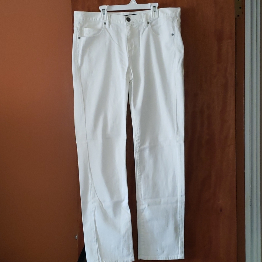 Worn once! CK White Skinny Jeans